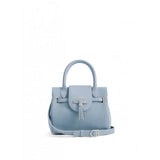 Mini Windsor Handbag in Sky Blue Suede