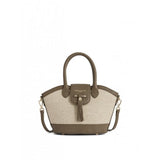 Mini Windsor Tote Herringbone Fawn Leather