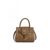 Mini Windsor in Harlequin Tan Suede