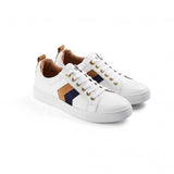 Womens Alexandra Leather Trainer in White