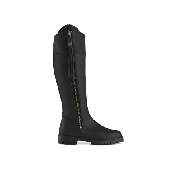 Explorer Boot in Black Leather