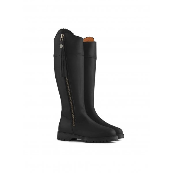 Explorer Boot in Black Leather