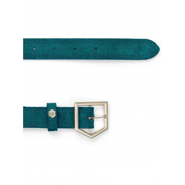 Womens Regina Belt in Ocean Suede