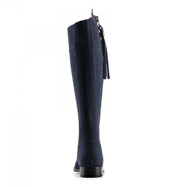 Womens Regina Boot in Navy Suede