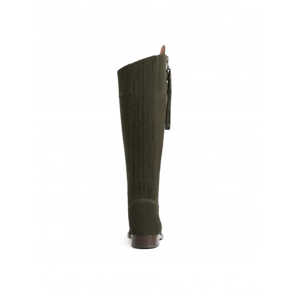 Womens Regina in Moss Green Suede