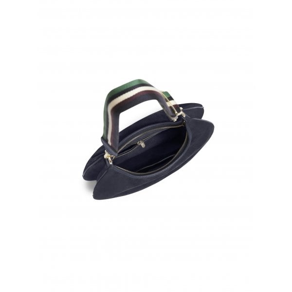 Richmond Hobo Bag in Navy Suede