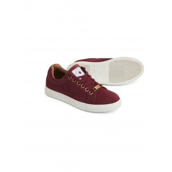 Womens Richmond Trainer in Ruby Suede