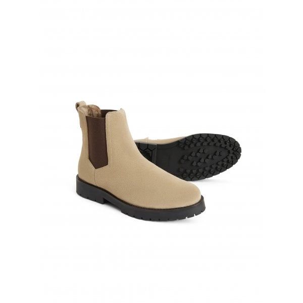 Womens Sheepskin Boudica in Boudica Caramel Suede