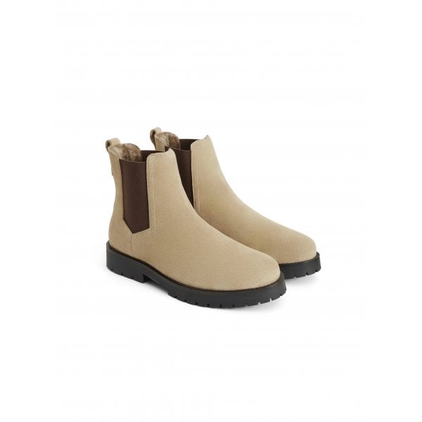 Womens Sheepskin Boudica in Boudica Caramel Suede
