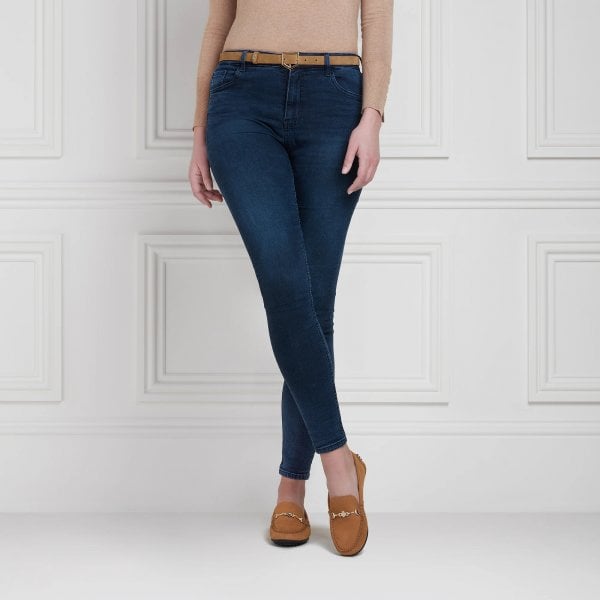 Womens Trinity Driver in Tan Suede