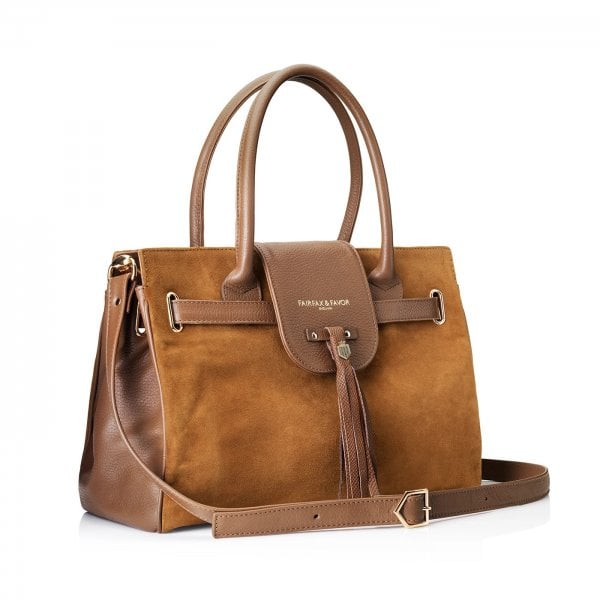 Womens Windsor Handbag in Tan