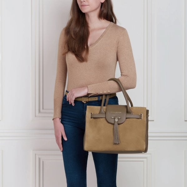 Womens Windsor Handbag in Tan