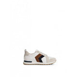 Xandra Trainer in White/Tan/Navy