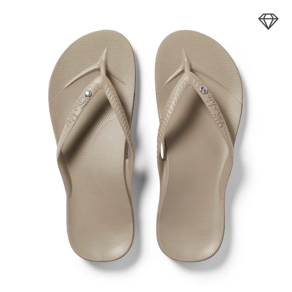Crystal Arch Support Flip Flop