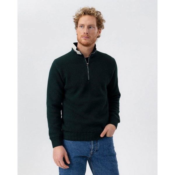 Mens Classic Windproof Jumper in Pine