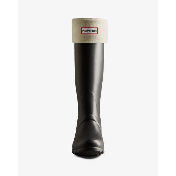 Fleece Tall Boot Sock In White