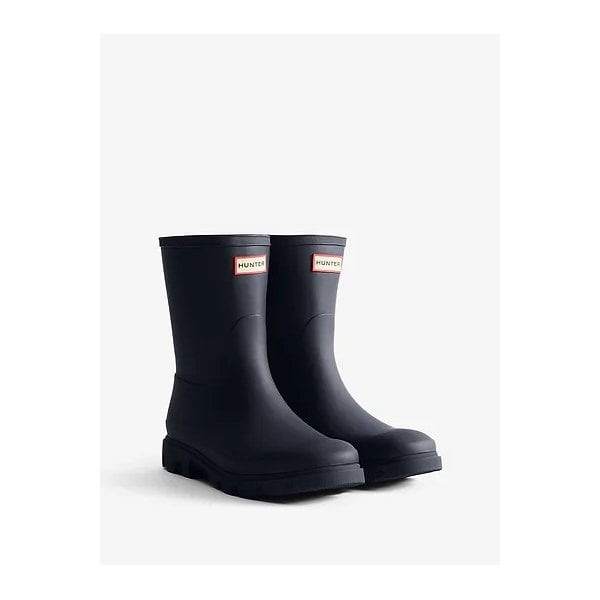 Unisex Downpour Short Boot in Navy