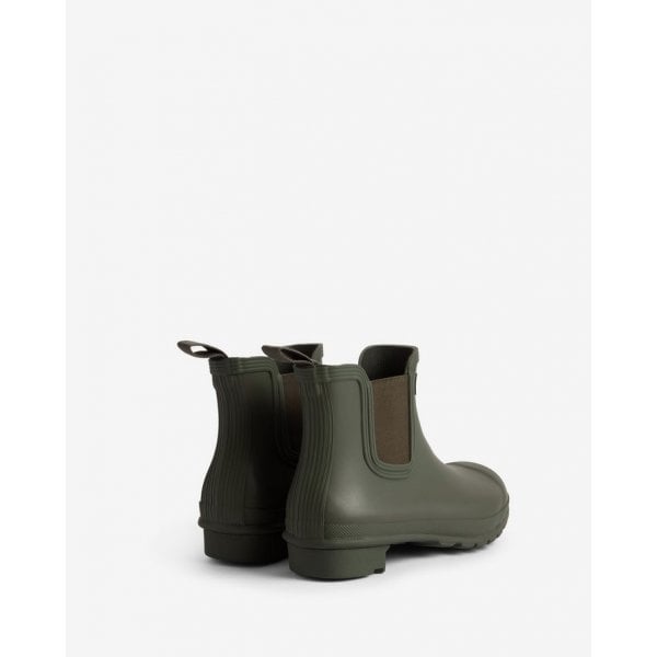 Womens Original Chelsea Boot in Dark Olive