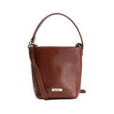 Cedar Leather Mini Bucket Bag