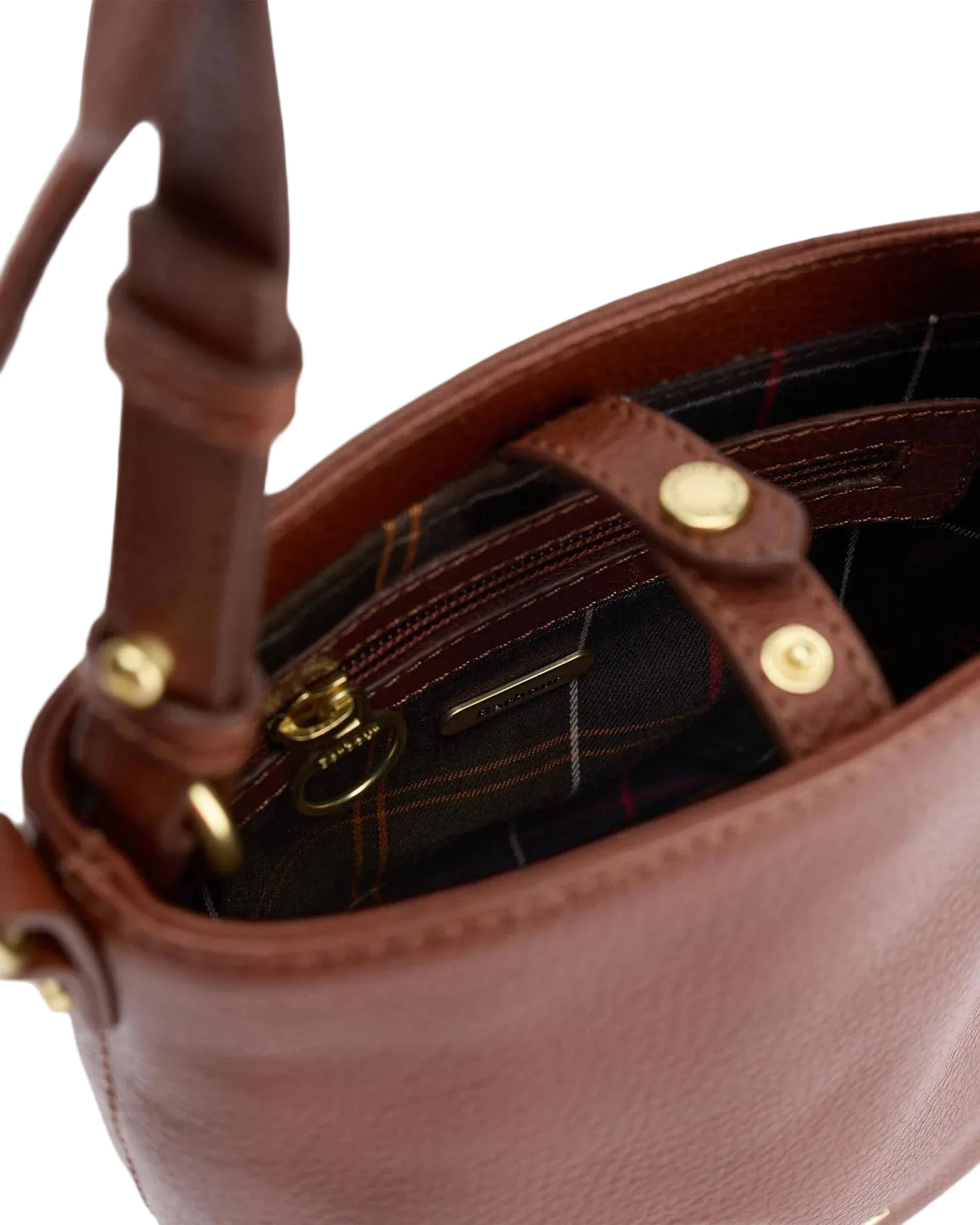 Cedar Leather Mini Bucket Bag