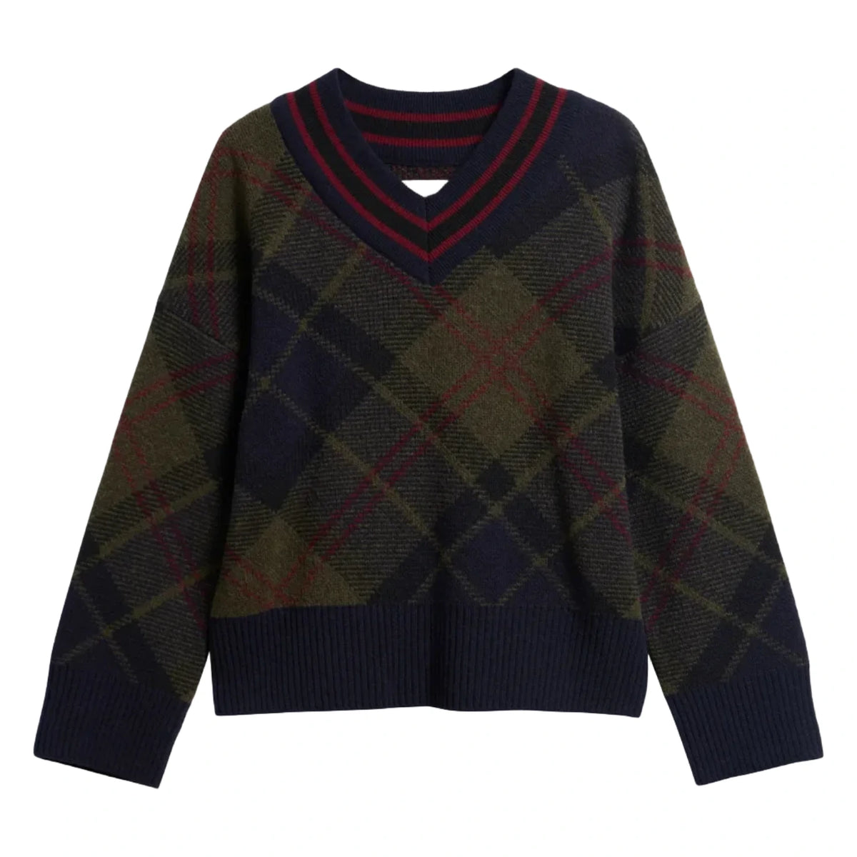 Shae V-Neck Wool Jumper