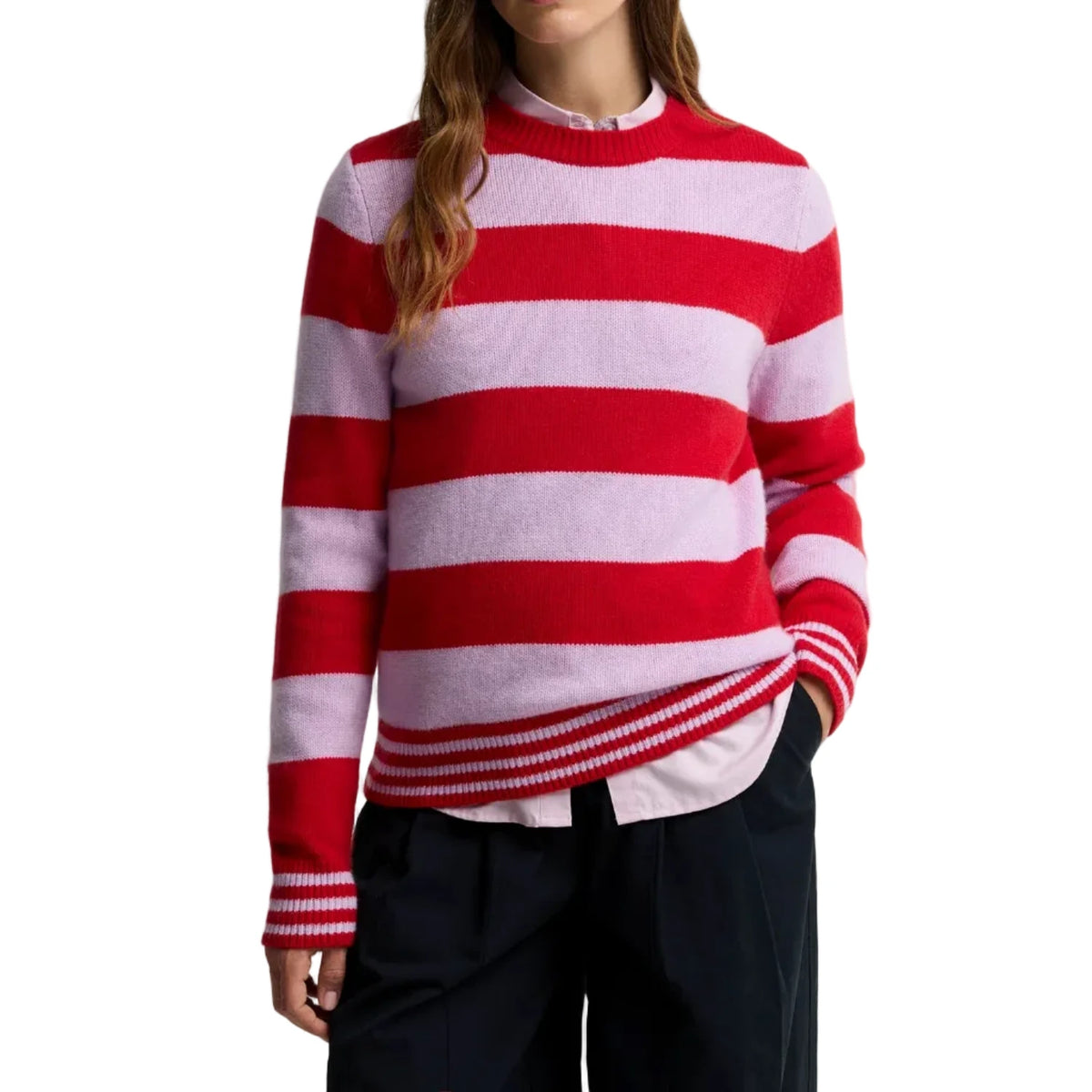 Woodhouse Stripe Knitted Jumper