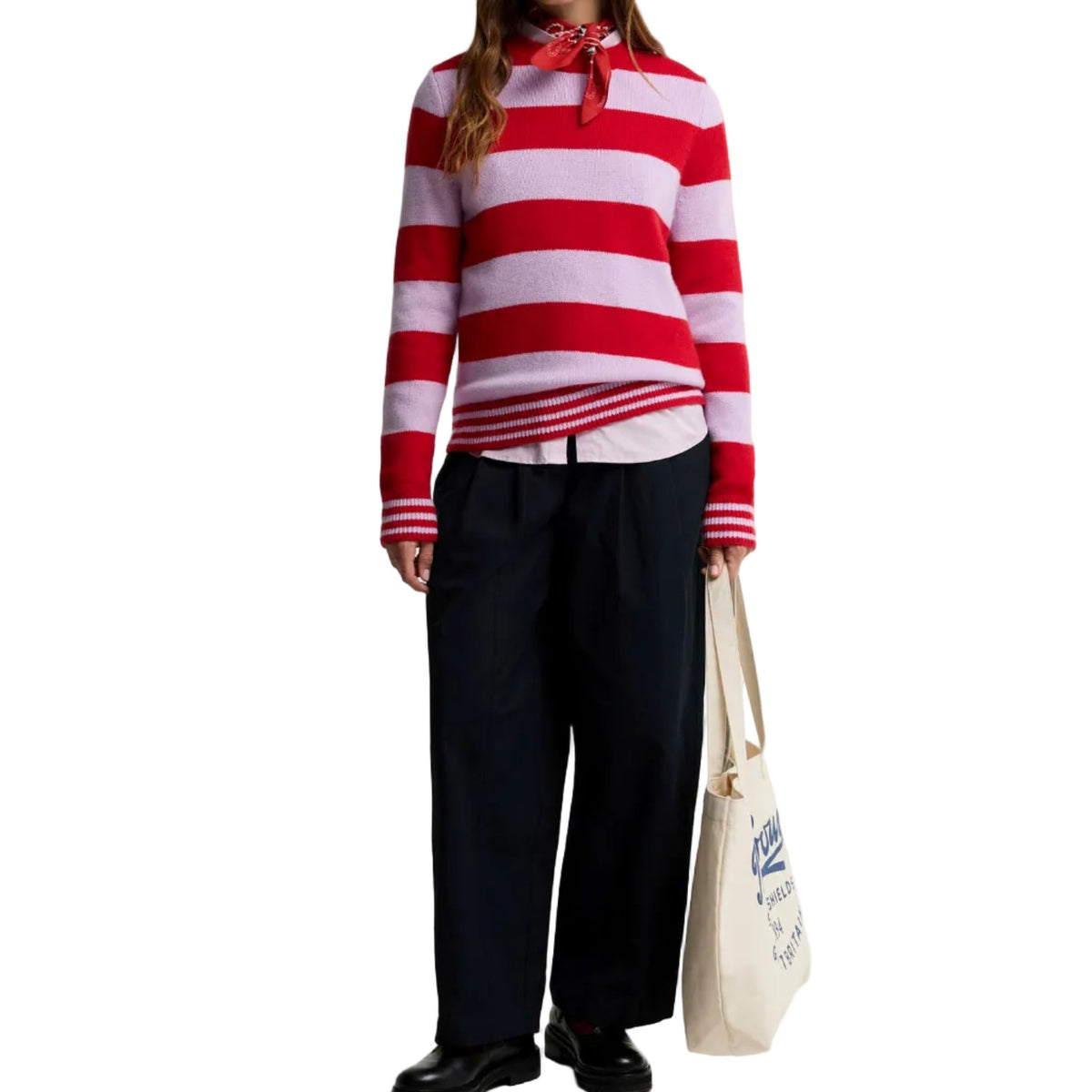 Woodhouse Stripe Knitted Jumper