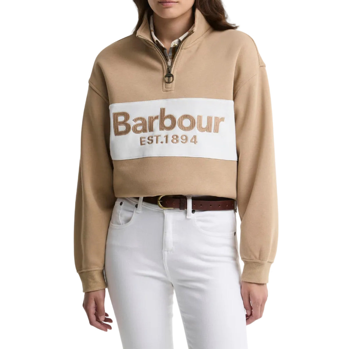 Zaria Quarter-Zip Jumper