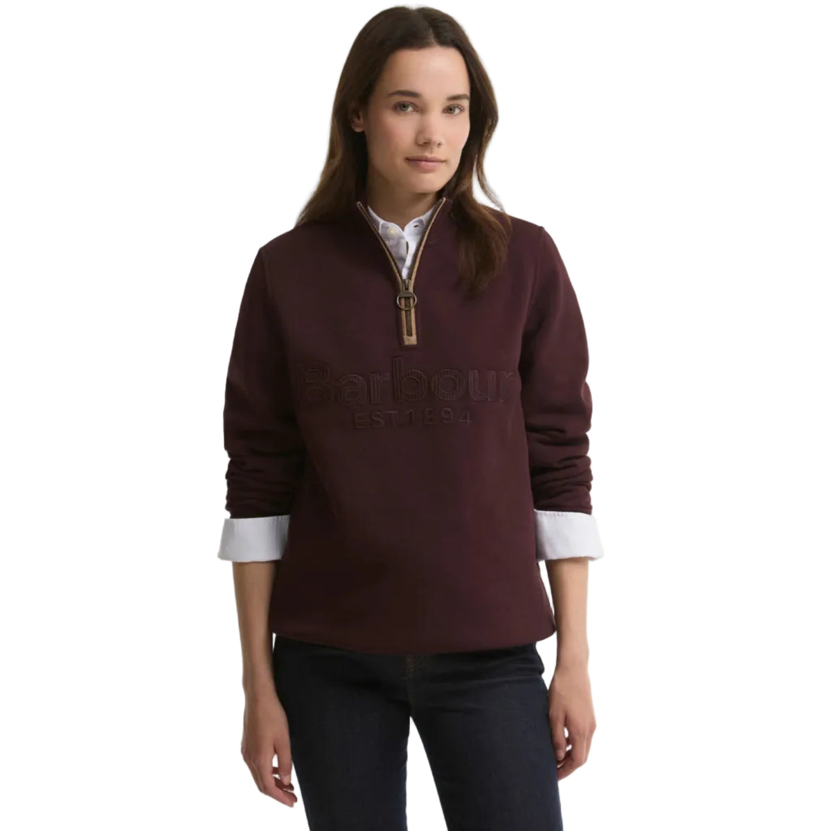 Cynthia Quarter-Zip Jumper