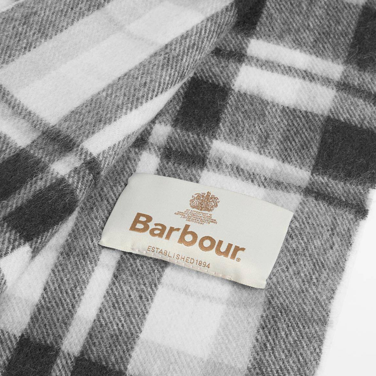 Vintage Winter Plaid Scarf