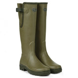 Womens Vierzon Jersey Lined Boots in Vert