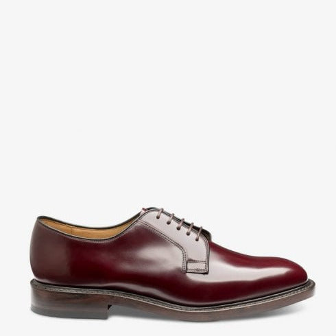 771 Derby Shoe in Burgundy Polished