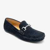 Hawthorn Driver Shoe in Navy Suede