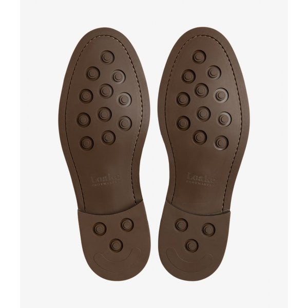 Loake- Mens Franklin Plain Derby in Brown Nubuck