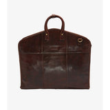 London Leather Suit Carrier in Brown