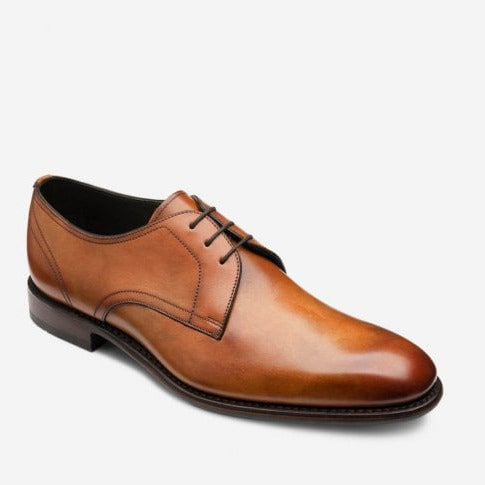 Atherton Plain Toe Derby in Tan