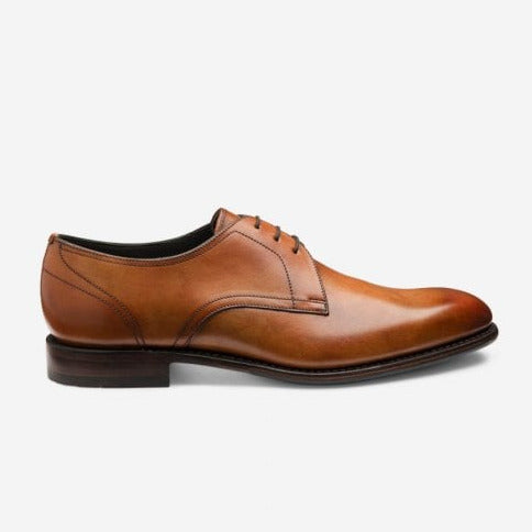 Atherton Plain Toe Derby in Tan