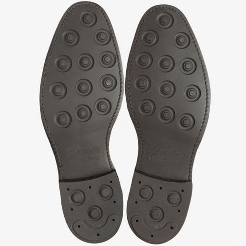 Mens Chatsworth Dainite Sole in Dark Brown Waxy Leather