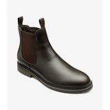 Mens Ducksworth Waterproof Chelsea Boot in Dark Brown Waxy
