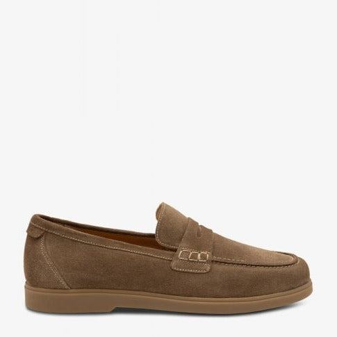 Mens Lucca Loafer in Flint Suede