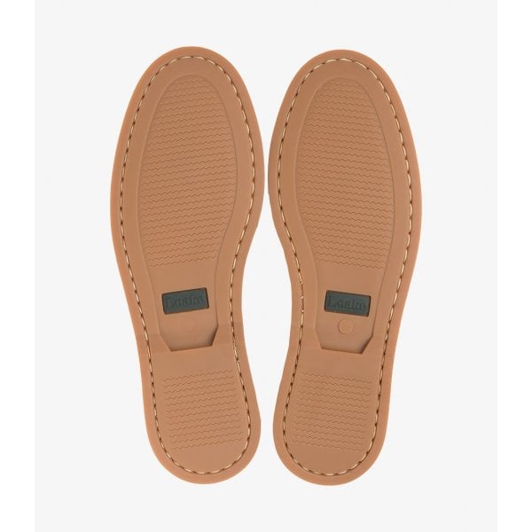 Mens Lymington Boat Shoe in Brown Oiled Nubuck