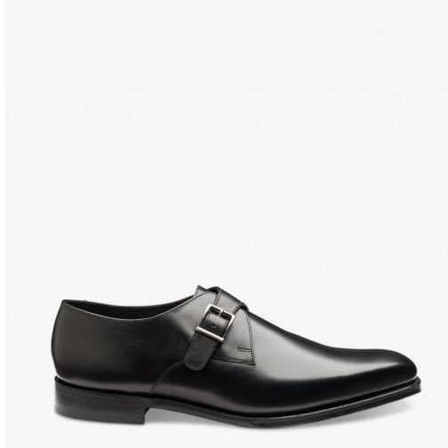 Mens Medway Monk Shoe in Black