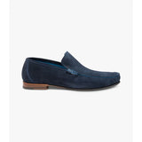 Mens Nicholson Shoe in Navy Suede