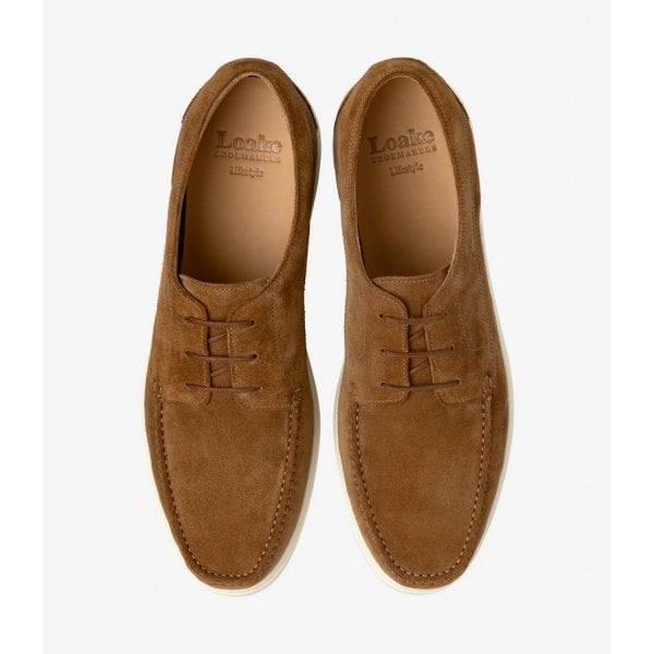 Mens Sardinia in Chestnut Suede