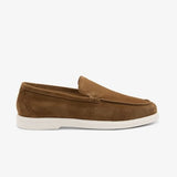 Mens Tuscany Loafer in Chestnut Brown Suede