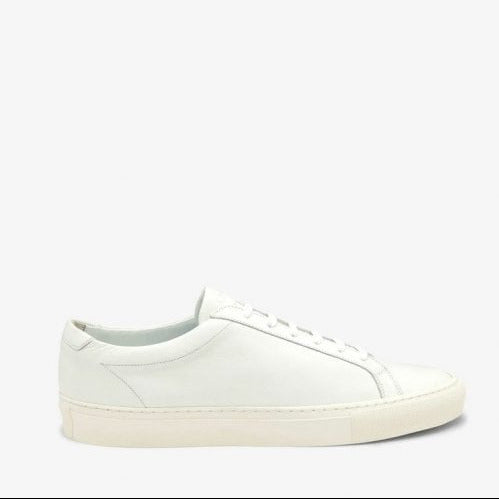 Sprint Trainer in White Leather