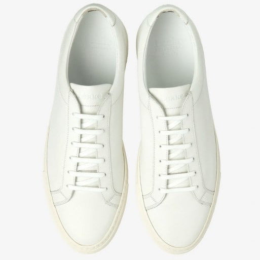 Sprint Trainer in White Leather