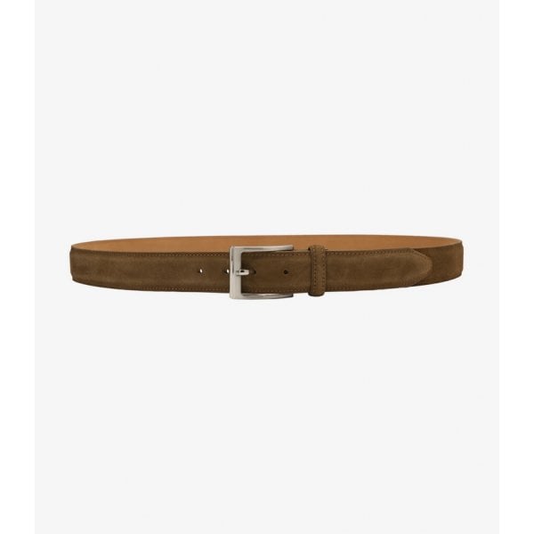 William Belt in Brown Suede