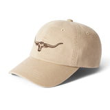 Longhorn Twill Cap in Ecru