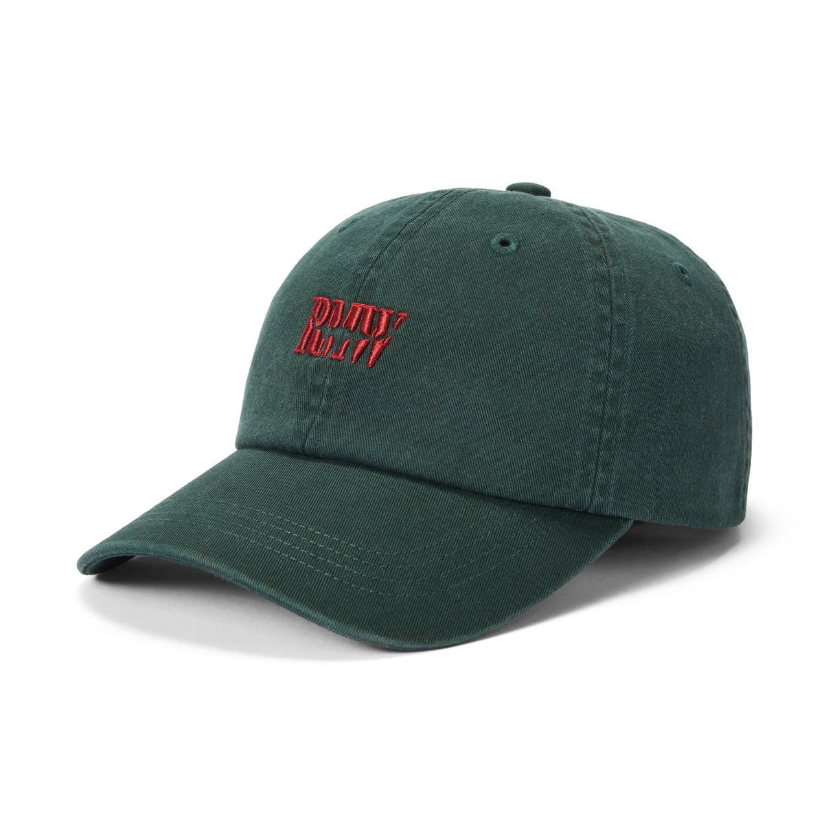 Branded Twill Cap In Pine